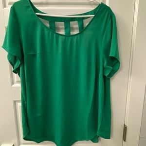 Green torrid blouse
